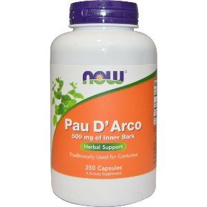 Pau D' Arco 500 mg of Inner Bark (250 Caps) NOW Foods